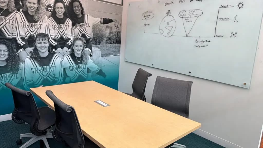 The study room where tutoring sessions take place